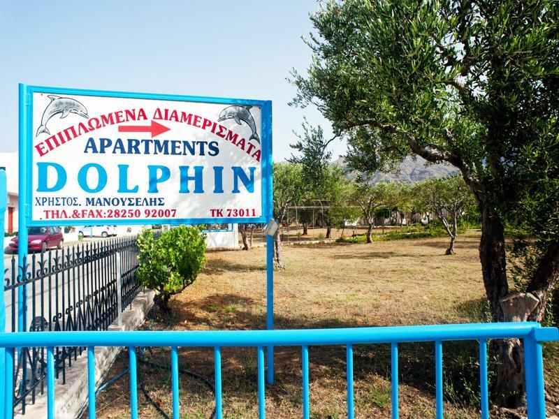 Dolphin Apartments Frangokastello Buitenkant foto